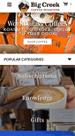 Mobile Screenshot of bigcreekcoffeeroasters.com